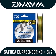 Senar / Line PE Merk Daiwa UVF Saltiga Durasensor Braid X8 + SI2 300m