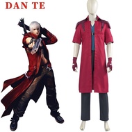 Devil May Cry Dante Cosplay Costume Demon Hunter Dante Cosplay Costume Set Game Character Performanc