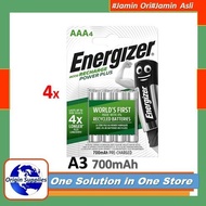 Charger Battery AA / AAA + Energizer AAA Recharge Battery 700mAh contains 4