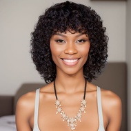 100% Human Hair Bob Wigs Pixie Cut Wigs Full Machine Wig Short Hair Wig Cheap Human Hair Wigs For Wo