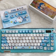 Moa keycaps keycaps Doraemon Keycaps PBT Material MOA High-Appearance Adapt to Mai Cong 60/68/75/87/