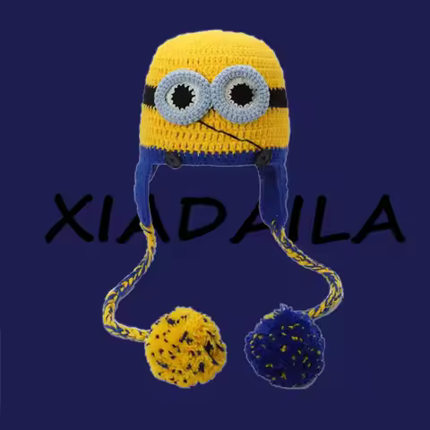Handmade crochet ear protection hat balaclava Hat beanie ski mask Caps Women's hat Beanie winter acc