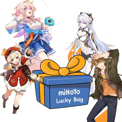 [Genuine] miHoYo Game Cosplay Luck Bag Honkai Impact 3RD&Honkai: Star Rail&Genshin Impact&TEARS OF T
