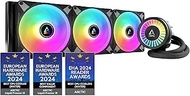 ARCTIC Liquid Freezer III 420 A-RGB - Water Cooling PC, All-in-One CPU AIO Water Cooler, Intel & AMD