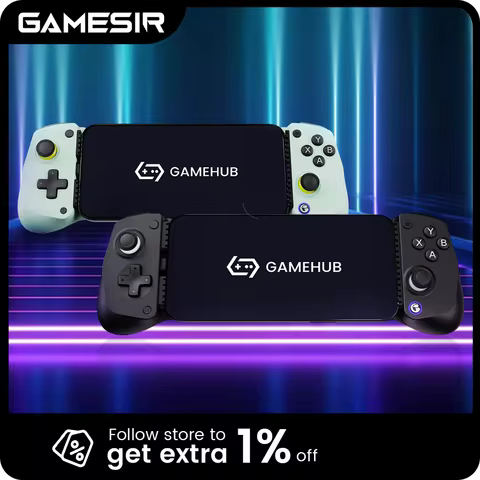 GameSir X5 Lite Game Controller for Android, iPhone 16/15, iPad mini - Hall Effect Joysticks, App Su