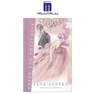 Pride And Prejudice (รุ่นดีลักซ์) (คลาสสิกภาพประกอบดีลักซ์) ปกแข็งโดยหนังสือภาษาอังกฤษดั้งเดิม Jane 