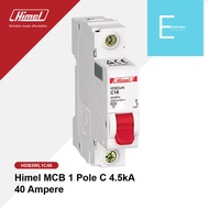 Himel MCB 1 Pole C 4.5kA 40 A