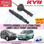 TOYOTA AVANZA 1.3 1.5 F601 F602 KAYABA KYB EXCEL G GAS SHOCK ABSORBER FRONT 2PCS