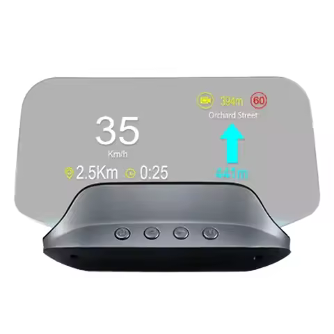 Lancol High Quality Car Automotive HUD Head Display C3 Head up Display Navigation Support Google Map