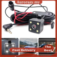 [AS] 5 Pin Reverse Video Camera Night Vision HD Parking Camera 4 LED Video Rear View Camera Wide Ang