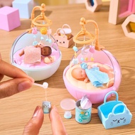 MGA's Miniverse Make It Mini Real Baby Nurture 8 Detailed Styles 3 Bath 2 Nap 3 Diaper Sets Includin