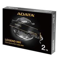 Adata LEGEND 960 SSD Hard Drive 1TB/ 2TB/ 4TB PCIe Gen4 x4 M.2 2280