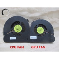 Laptop Cooler Fan Used For Dell Precision M4600 CPU 002HC9 /GPU 05PJ49 DFS601605HB0T 5V 0.5A 02HC9