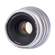 35mm F1.7 Large Aperture APS-C Manual Focus Prime Fixed Mirrorless Camera Lens, Fit for Panasonic Ol
