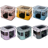 New Portable Square Cat Cage /Cat Tent Cat Delivery Room Circle/ Rumah Bilik Sangkar Kucing