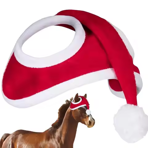 Horse Christmas Hat Christmas Holiday Celebrations Horse Winter Christmas Hat Xmas Horse Hat Horse S