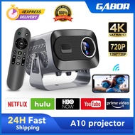 A10 Plus Android 11.0 LCD 4K Projector 8000 lumens HD 180 inch screen Double WIFI With BT portable m