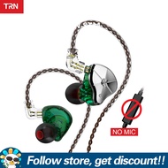 TRN STM หูฟังไฮบริด1BA + 1DD Driver อินเอียร์หูฟังเพลง HiFi หูฟัง IEM กีฬาสำหรับเล่นเกมหูฟังมีสายตัด