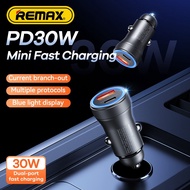 35W Dual USB PD Car Charger Quick Charging Type C Charger Mobil