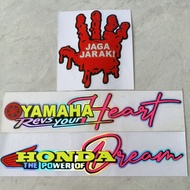 Word Cutting Sticker