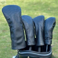 Golf Wood Cover Textured Planet Club Protective Cover 1/3/5/UT Wood Head Set PU Waterproof