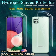 [BUY 2 FREE 1] Realme 6 Pro 6i 7 Pro 5G 8 Pro 7i Hydrogel Soft Screen Protector Back Matte Anti Blue