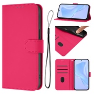 Solid-color PU Leather flip phone case for OPPO A60 A40 A40M A5 A5i A5X A3X A3 Pro Card slot walle s