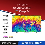 PRISM+ Q55 Ultra QLED+ | 4K AI Google TV | 55 inch TV