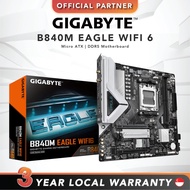 [FAST SHIP] GIGABYTE B840M EAGLE WIFI 6 | Micro ATX | DDR5 Motherboard