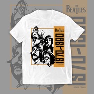 The Beatles Rock Band Tee Printed Kaos Short Sleeve Shirt Casual Baju Lelaki Summer clothes