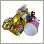 (MYTO) Hot Air Stirling Engine Model Generator Engine Physics Experiment Science Toy Educational Sci