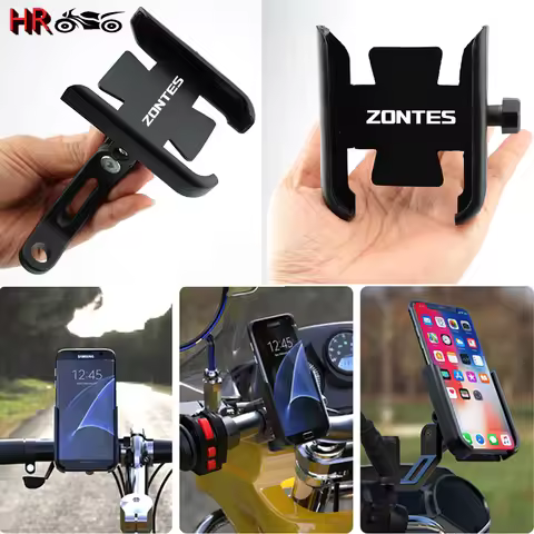 For Zontes G1 125 ZT125 G1 ZT125U ZT 125 U ZT 310X ZT310R Accessories Motorcycle Handlebar Mobile Ph