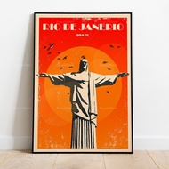 Machu Picchu // Inca Castle // Peru // Memorial // EEiffel Tower // การท่องเที่ยวพิมพ์โปสเตอร์ผ้าใบจ