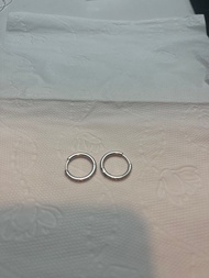 防敏感 醫用 鈦鋼 圈圈 耳環 12mm pandora tiffany cartier apm monaco earrings 以物易物 交換