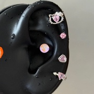 Seke KT Earrings Diamond-studded Classy All-Match Earrings Millennium Hot Girl Earrings Earrings Ear