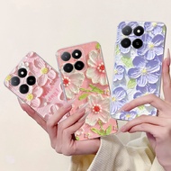 For Honor X5b Case GFY-LX2 Silicone Cover Popular Flower Love Heart Soft Phone Cases For Honor X5b P