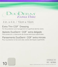 耆艦店 - DuoDERM Extra Thin 敷料 10 x 10cm 盒裝 (10片/盒)
