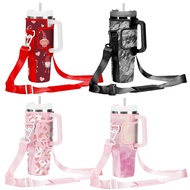 Water Bottle Carrier Bag Fits Stanley Quencher H2.0 40OZ Bottle Pouch Holder with Adjustable Shoulde