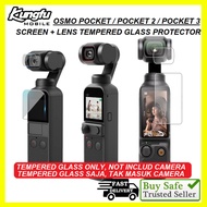 【KungFu】DJI Osmo Pocket/Osmo Pocket 2/Osmo Pocket 3 Tempered Glass Screen Protector