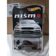 Free Shipping Hot Wheels Nissan Skyline GT-R BNR34 Nismo RLC R34