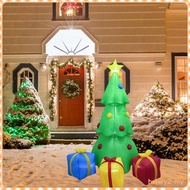 [HelleryabMY] 7 ft Christmas Tree Inflatable Decor Christmas Decor Lightweight with LED Light Giant 