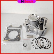 Cylinder Head PCX160/150 Size 62 Mm. Shirt + Piston + Ring + Gasket + Clip + Latch Large Set With Co