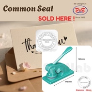 COMMON SEAL Customize Desk Top (38mm) Embossing Seal Stamp
