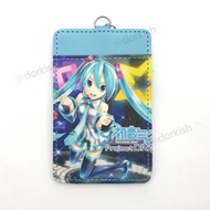 Anime Hatsune Miku 初音ミク Ezlink Card Holder with Keyring