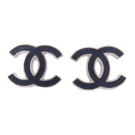 CHANEL 金屬Earrings耳環金色/黑色