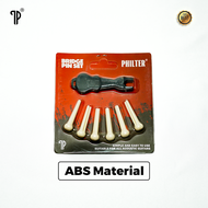 Bridge Pin Gitar Akustik 1 Set Dengan Pencabut Pin Philter ORIGINAL