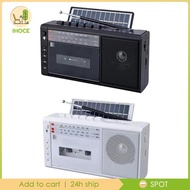 [Ihoce] Compact Cassette Tape Player Vintage Radio Tape Player Recorder for Park
