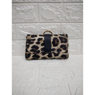 Unique design synthetic leather shawl wallet