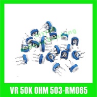 VR 50K OHM 503 RM065 VARIABLE RESISTOR TRIMPOT VR TRIMMER RM 065-503