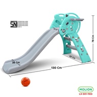 SPEEDS Perosotan Anak Mainan Seluncuran Anak Dilengkapi Ring Bola Prosotan Berkualitas 001-M1102